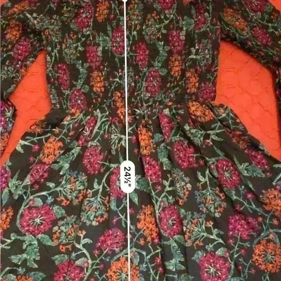 Likely Manning Smocked Off The Shoulder Floral Printed Mini Dress XS. - Picture 14 of 14